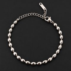 Filigranes Edelstahl-Armband – silberfarben #3